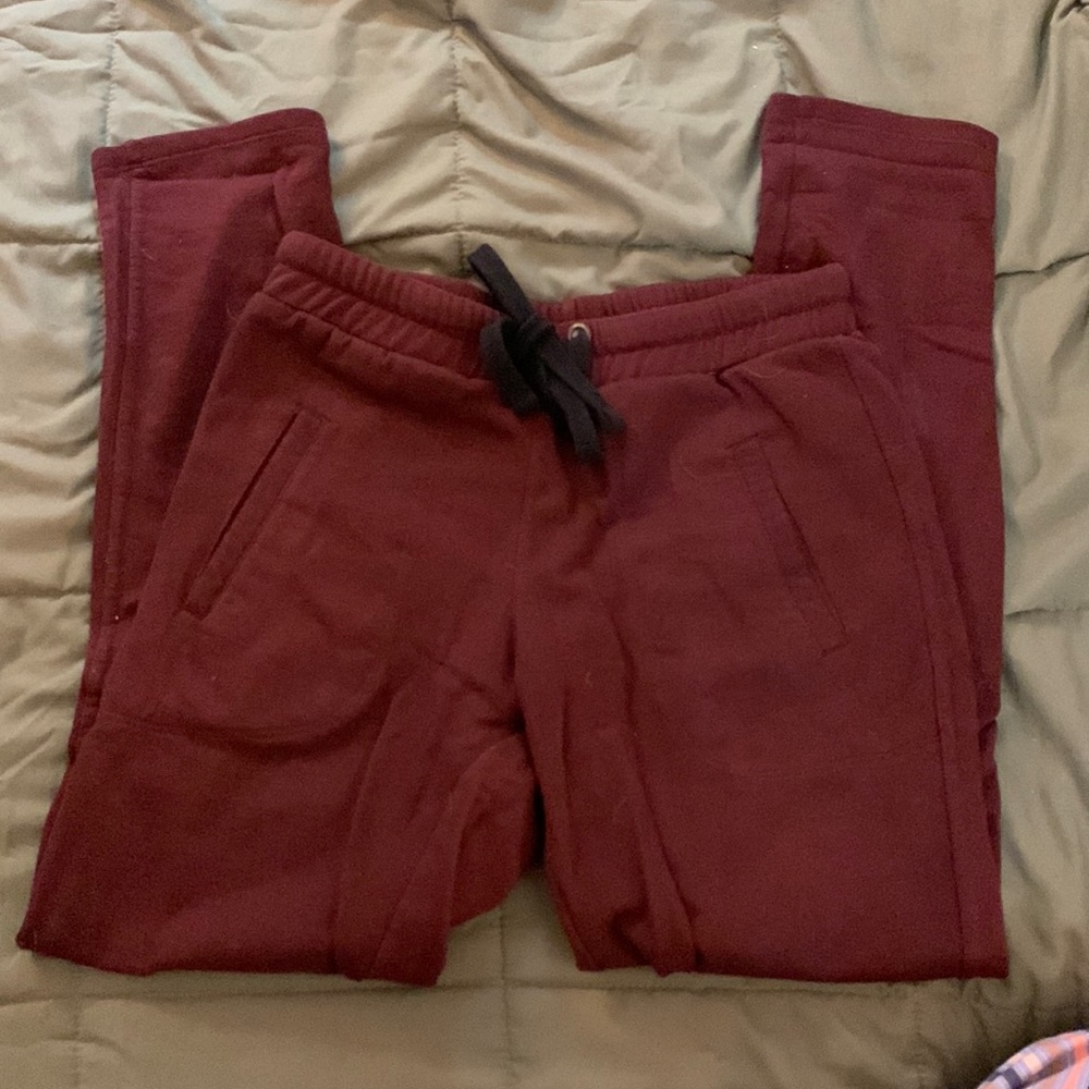 Zara maroon sweat pants